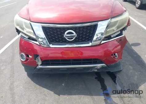 2014 Nissan Pathfinder Platinum z USA, uszkodzony, nr VIN 5N1AR2MM1EC647902